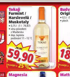 Norma Tokaji furmint nabídka