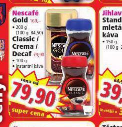 Norma Nescafé gold nabídka