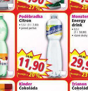 Norma Poděbradka citron nabídka