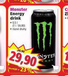Norma Monster energy drink nabídka
