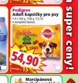 Norma Pedigree kapsičky pro psy nabídka
