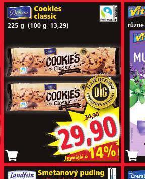 Norma Cookies classic nabídka