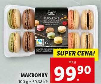 Lidl Makronky, 144 g nabídka