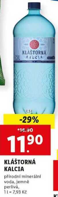 Lidl Kláštorná kalcia, 1,5 l nabídka