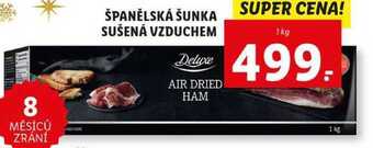 Lidl Španělská šunka sušená vzduchem, 1 kg nabídka