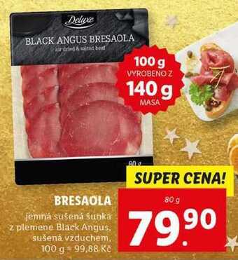 Lidl Bresaola, 80 g nabídka