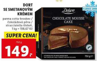 Dort se smetanovým krémem, 750 g