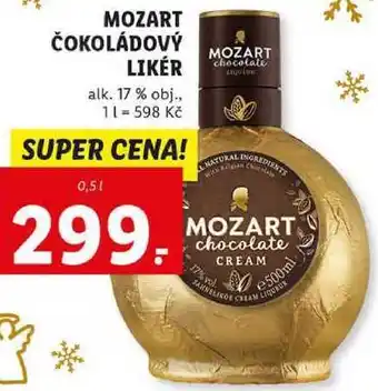 Lidl Mozart čokoládový likér, 0,5 l nabídka