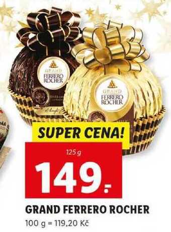 Grand ferrero rocher, 125 g