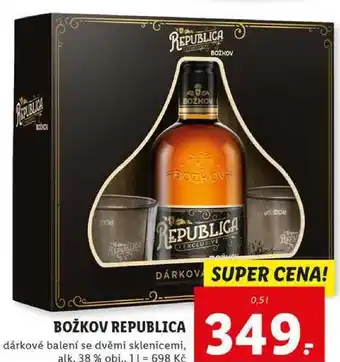 Lidl Božkov republica, 0,5 l nabídka