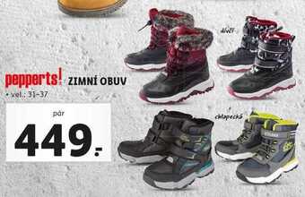 Lidl Zimní obuv nabídka
