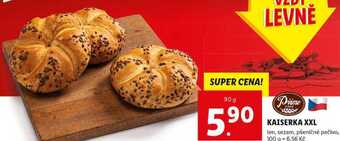 Lidl Kaiserka xxl, 90 g nabídka