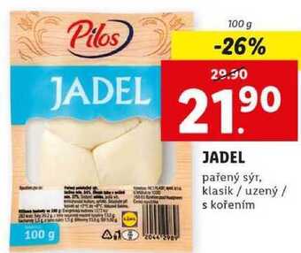Lidl Jadel, 100 g nabídka