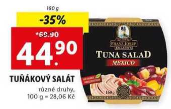 Lidl Tuňákový salát, 160 g nabídka
