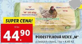Lidl Podestýlková vejce ,,m", 10 ks nabídka