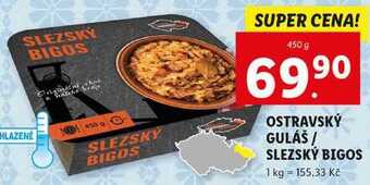 Lidl Ostravský guláš / slezský bigos, 450 g nabídka
