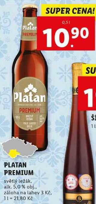 Platan premium, 0,5 l