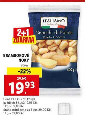 Bramborové noky, 500 g