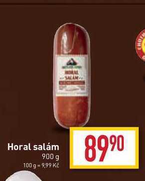 Billa Horal salám 900 g nabídka