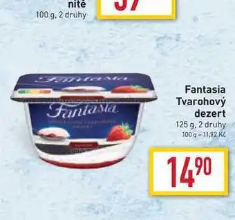 Billa Fantasia tvarohový dezert 125g nabídka
