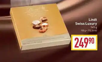 Billa Lindt swiss luxury 145 g nabídka
