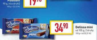 Billa Delissa mini od 105 g nabídka