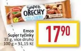 Billa Emco super tyčinky 35 g nabídka