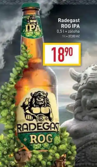 Billa Radegast rog ipa 0,5l nabídka