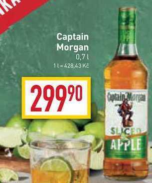 Billa Captain morgan 0,7l nabídka