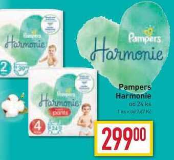 Billa Pampers harmonie od 24 ks nabídka