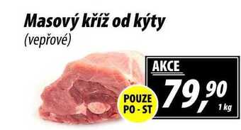 ZEMAN Masový kříž od kýty (vepřové), 1 kg nabídka