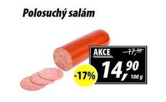 ZEMAN Polosuchý salám, 100 g nabídka