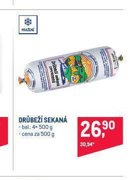 Makro Drůbeží sekaná nabídka
