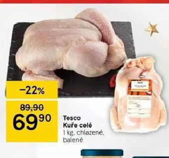 Tesco Kuře celé nabídka