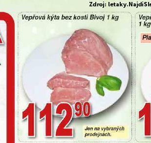 Lidl Vepřová kýta bez kosti nabídka