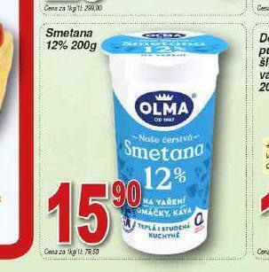 Lidl Smetana nabídka