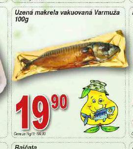 Lidl Uzená makrela nabídka