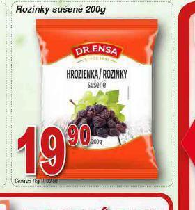 Lidl Rozinky nabídka