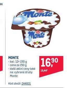Makro Monte nabídka