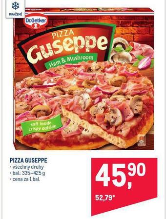 Makro Pizza guseppe nabídka