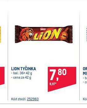 Makro Lion tyčinka nabídka