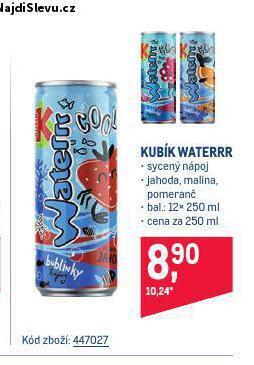 Makro Kubík waterrr nabídka