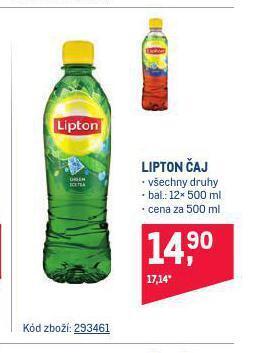 Makro Lipton čaj nabídka