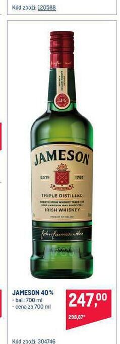 Makro Jameson nabídka