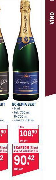Makro Bohemia sekt nabídka