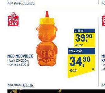Makro Med medvídek nabídka