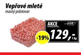 ZEMAN Vepřové mleté nabídka