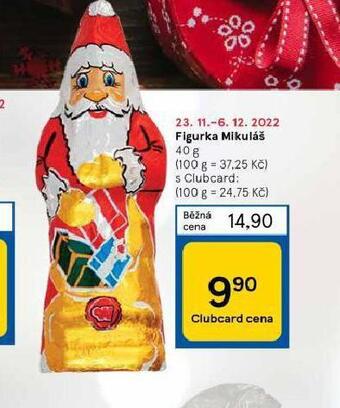 Tesco Figurka mikuláš nabídka