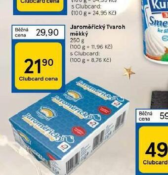 Tesco Jaroměřický tvaroh měkký nabídka