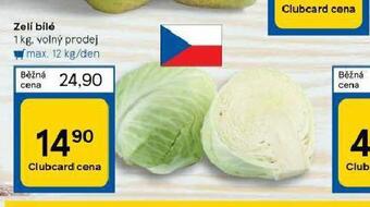 Tesco Zelí bílé nabídka
